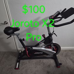 JOROTO X2 Pro Indoor Cycling Bike – Like New – Magnetic Resistance – Heavy Flywheel