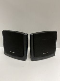 2 Pc Pioneer S-P70 Cube Speaker Set