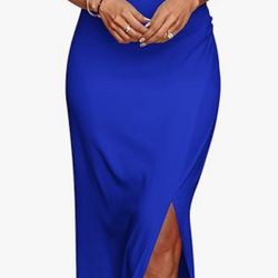 New With Tags - Royal Blue Formal Gown