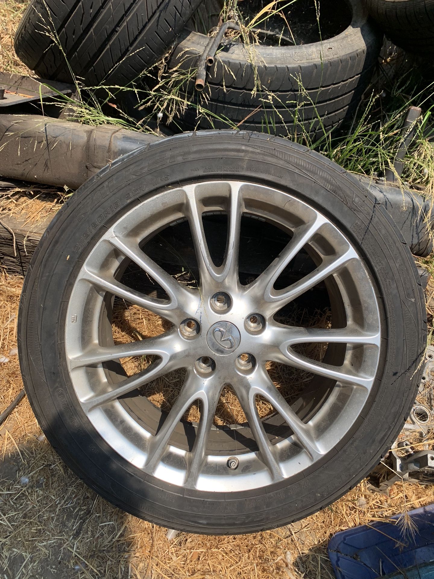 18in Intiniti G37 Spare Wheel Just One 