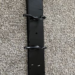 black large wall coat hanger
