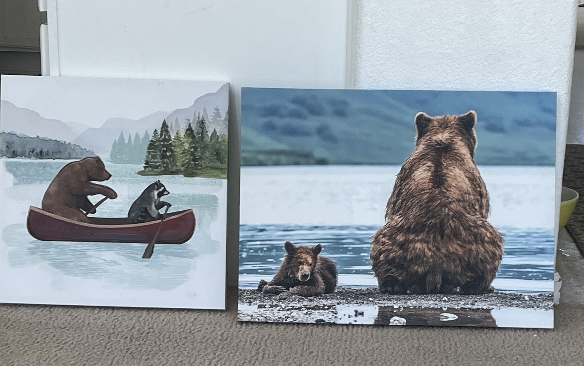 Bear Canvas Photos From Hobby Lobby