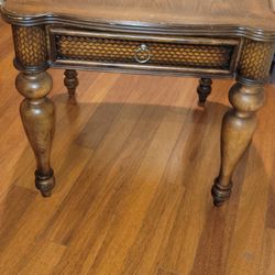 Hardwood End Table
