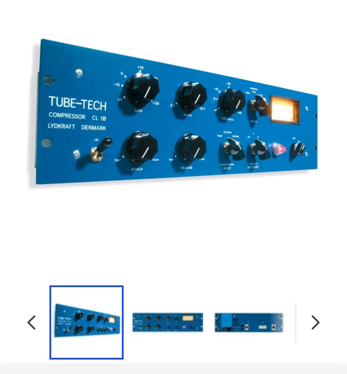 Tube Tech Tubetech CL1B Cl-1b Opto-compressor Tube Compressor