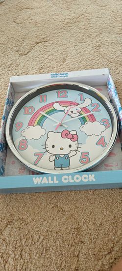 14" Hello Kitty Wall Clock
