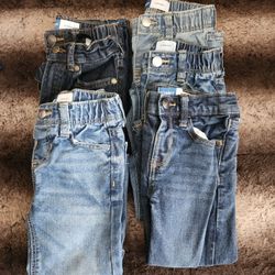 3t Boys Jeans- 6 Pairs Great Condition 