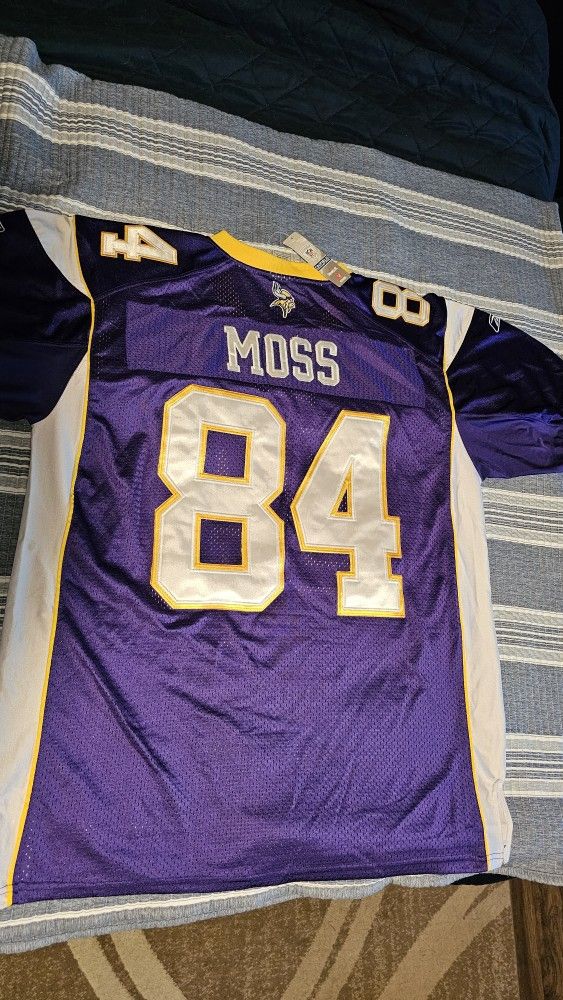 Randy Moss Minnesota Vikings Jersey 50th NFL Anniversary