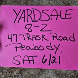 Yardsale Lots Of Everything
