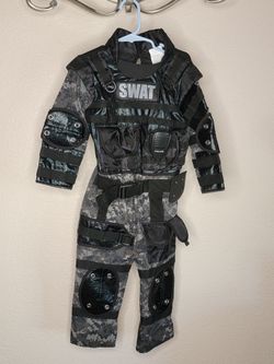 Kids SWAT Halloween Costume 3T 4T