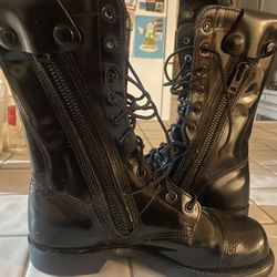 Bates paratrooper Combat Boots Leather 