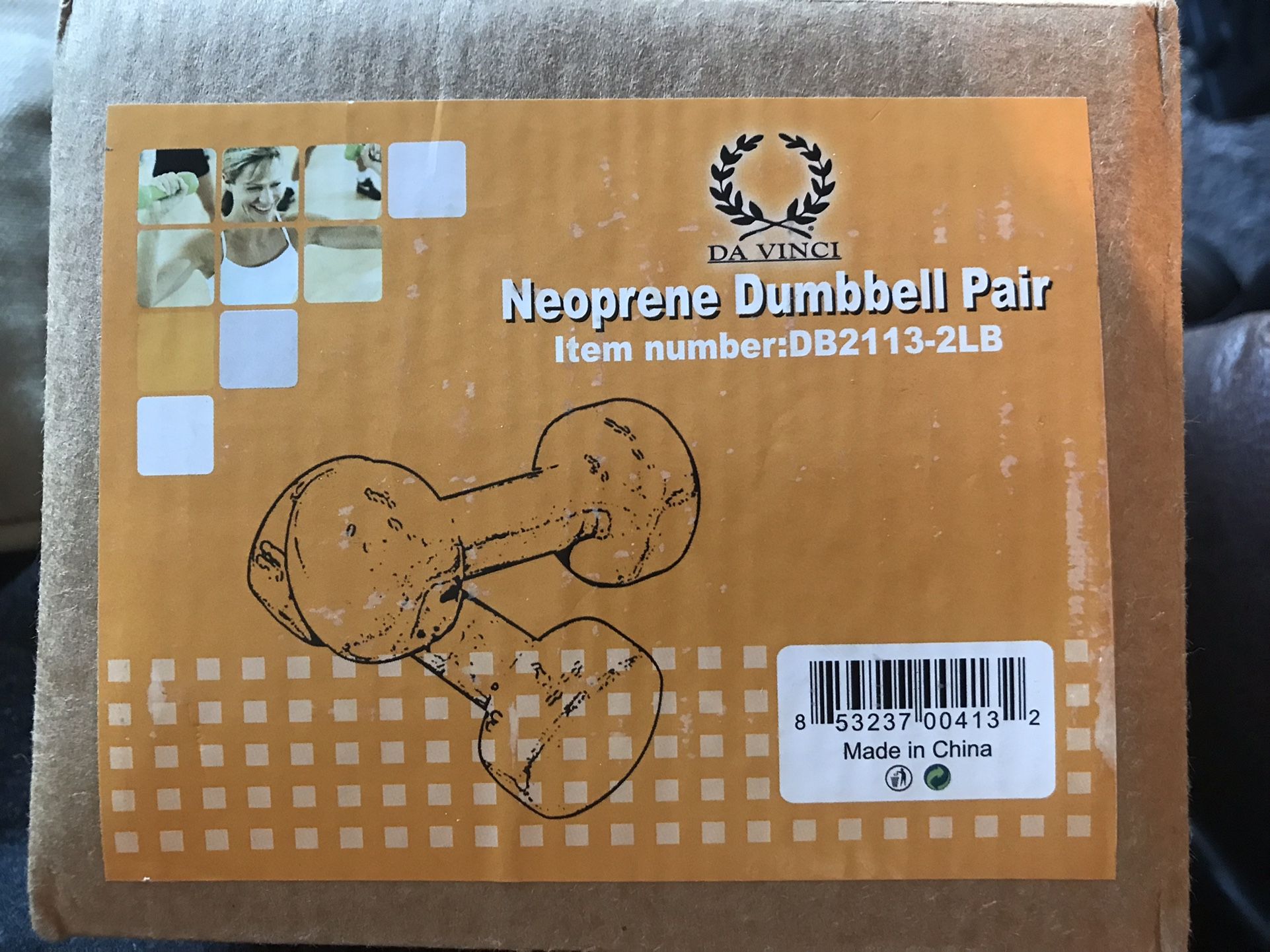 2 Pack 2lb Neoprene Dumbbells