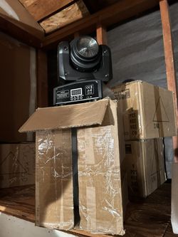 Black Moving Heads