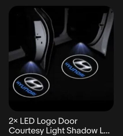 Brand New Logo Door Lights