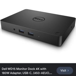 Dell WD15 USB C Thunderbolt Docking Station