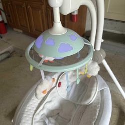 Fisher-Price sheep cloud swing