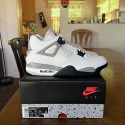 Jordan 4 Retro White Cement Size 13