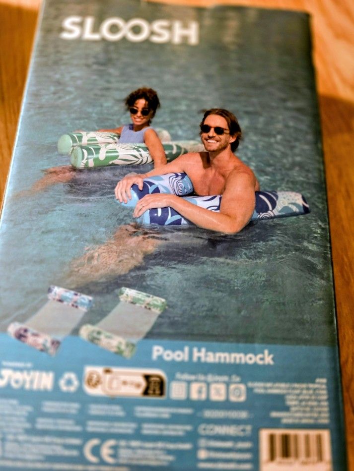 2 in 1 Pool, water Hammock, Floating