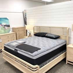 New Solid Wood King Set — CLEARANCE 
