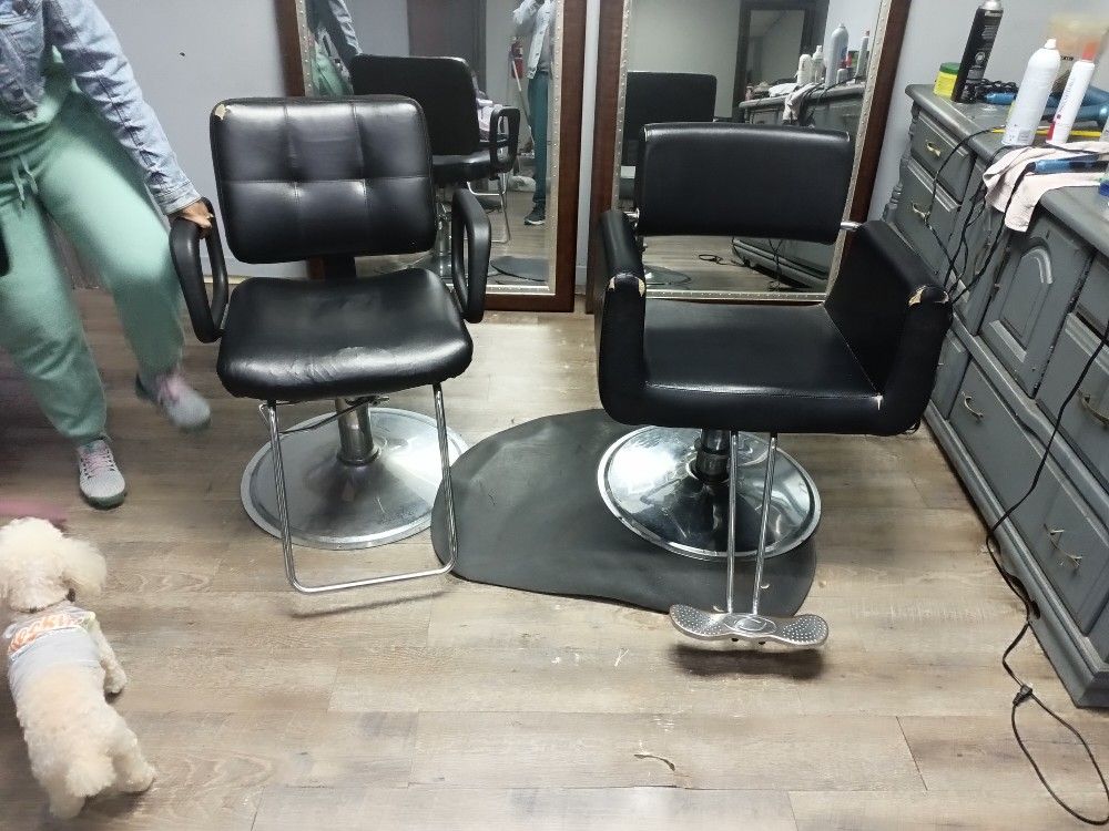 2 For $100 Salon Chairs 