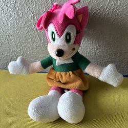 Sonic Amy Rose the Hedgehog Plush 9’ 