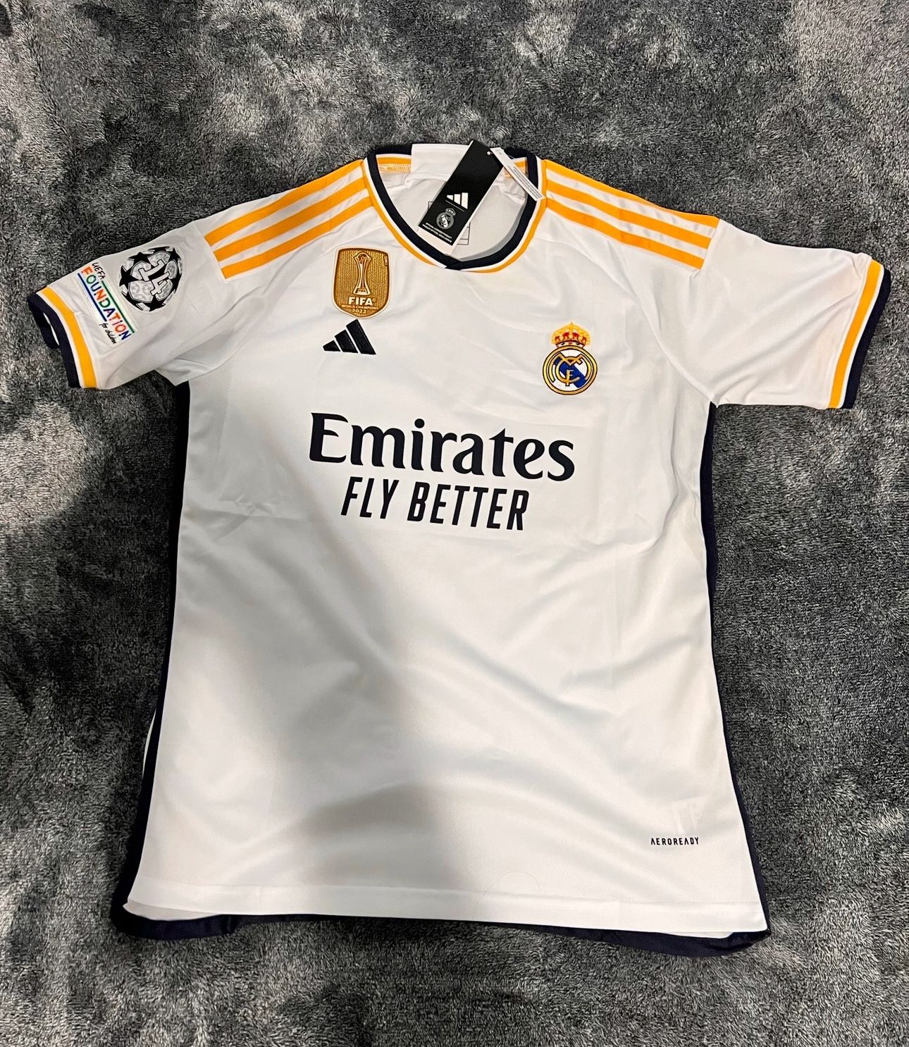 Real Madrid Jersey Vinicius Jr Size 2XL