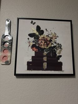 Canvas Art, And Matching Shot Paddle OBO