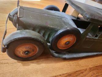 Antique Metal Bus