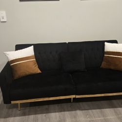 Velvet Couch