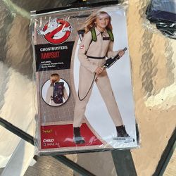 Ghostbusters Costume Kids 4-6 Child Small