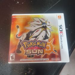 Pokemon Sun 3ds