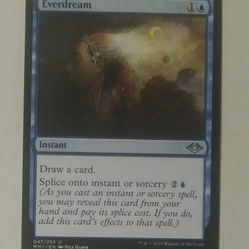 2019 MTG Everdream #47 Instant Draw A Card MH1 Nils Hamm Magic The Gathering Card Game Wizards Of The Coast Collectible