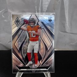 2024 Bo Nix Panini Phoenix Football Base Rookie Card RC #159 Denver Broncos