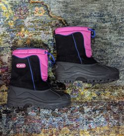 Sporto Snowplay Girls Snow Boots Shoes Size 1