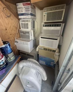I have several air conditioners for sale, different brands and prices.