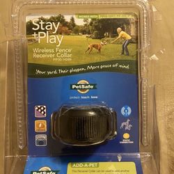 PETS- SAFE- STAY + PLAY WIRELESS RECHARGEABLE RECEIVING COLLAR