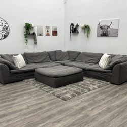 Grey Cloud Couch Sectional - Free Delivery 