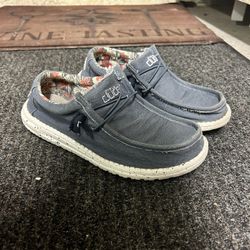 Wally stretch blue Heydudes