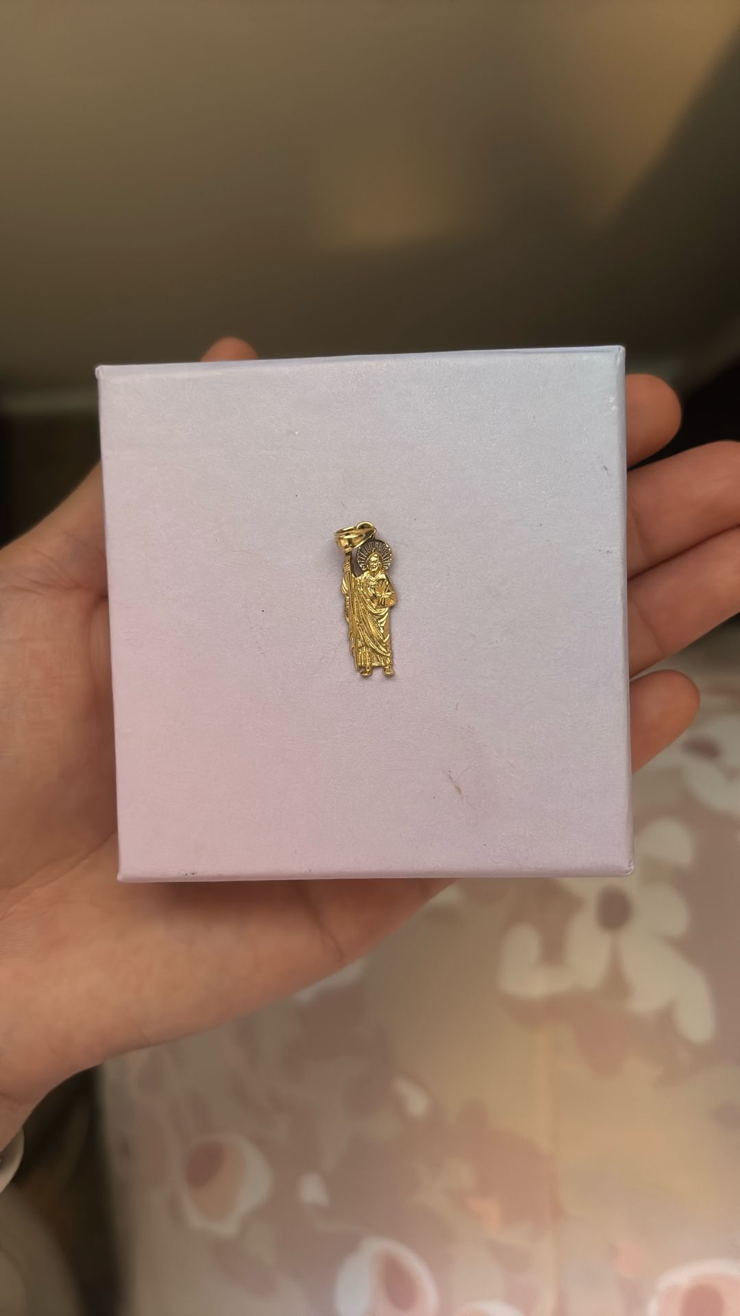 San Judas 14k Pendant