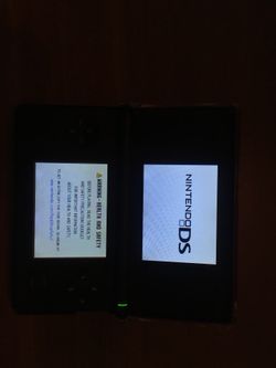 Nintendo ds with cover red
