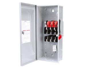 Siemens General Duty 100 Amp 3 pole 4wireTriple Pole 240-Volt Out Fusible Safety Switch with Neutral