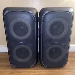 Two large ONN Party Speakers