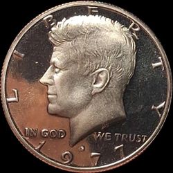 USA ½ dollar  Kennedy Half Dollar 1977-D-MS