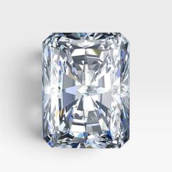2.59 Carat IGI Certified VVS2, Color G, Radiant Cut Lab Grown Loose Diamond.
