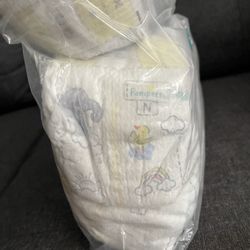 Pampers Size Newborn Over 40 Diapers 