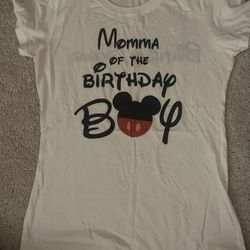 ***Disney Birthday Mom Shirt**
