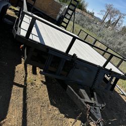 Utility trailer Traila off road with ramps 