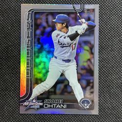 2025 Topps Update Series Shohei Ohtani 2025 All-Star Game Rainbow Foil #ASG-1