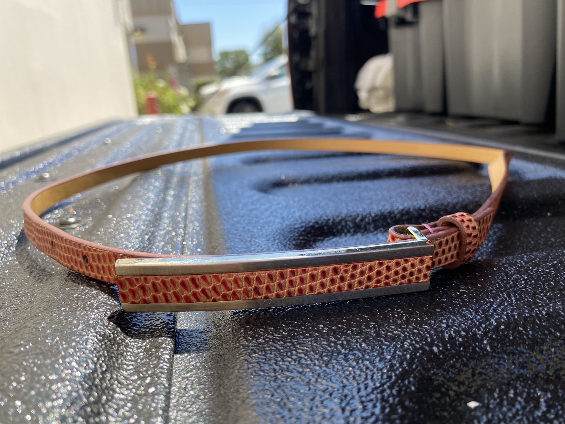Ann Taylor leather Belt