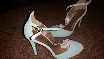 Aqua heels