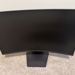 LG 27GS60QC-B Ultragear Curved Gaming Monitor 27-Inch QHD (2560x1440) 180Hz 1ms 1000R AMD FreeSync HDR10 HDMIx2 DisplayPort Borderless Design Black St